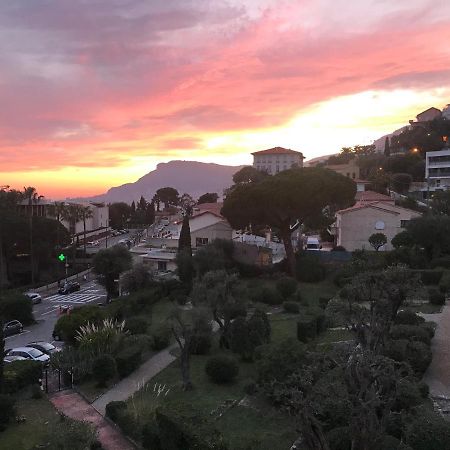 Charmant 2 Pieces Vue Sur Mer Et Monte-Carlo A Roquebrune Cap Martin Exteriör bild