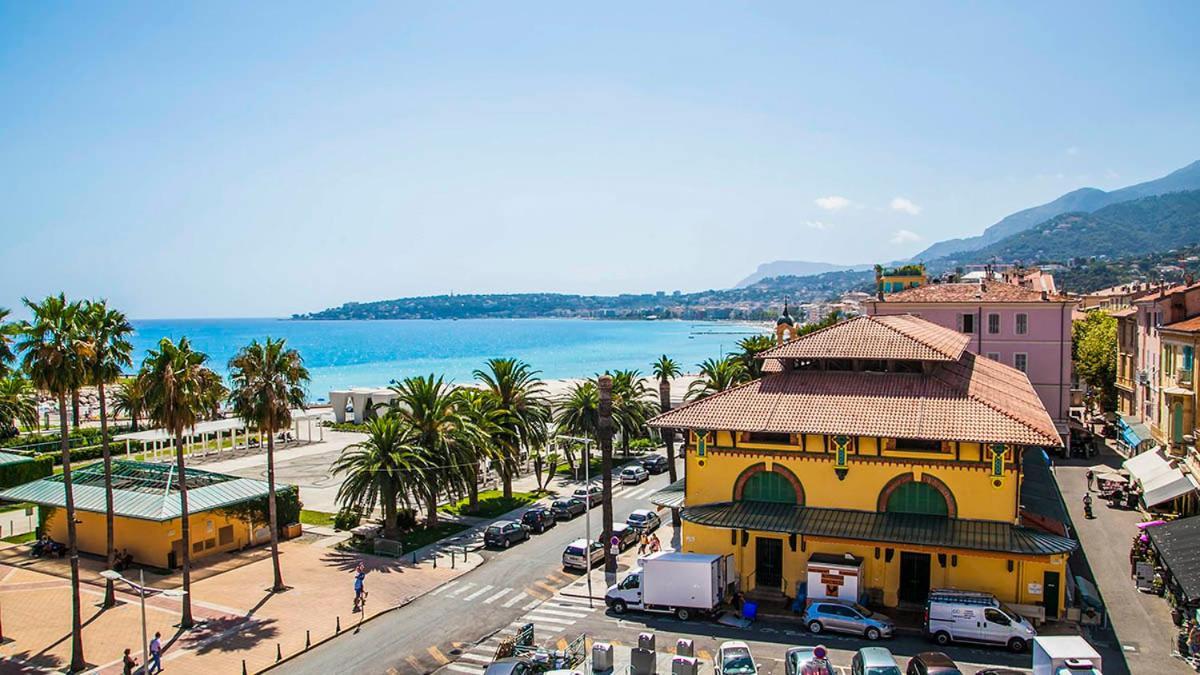 Charmant 2 Pieces Vue Sur Mer Et Monte-Carlo A Roquebrune Cap Martin Exteriör bild