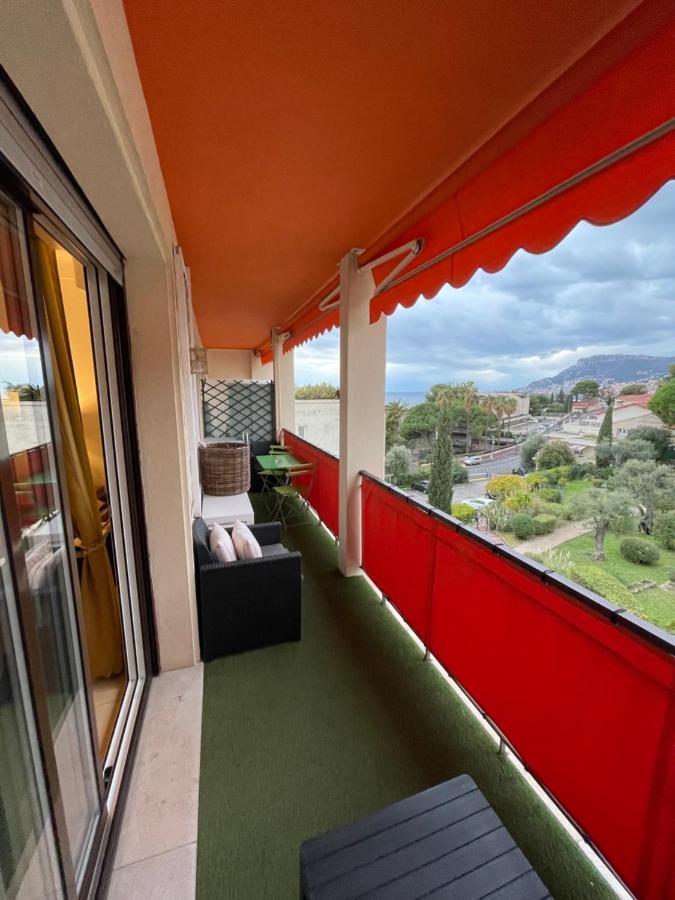 Charmant 2 Pieces Vue Sur Mer Et Monte-Carlo A Roquebrune Cap Martin Exteriör bild